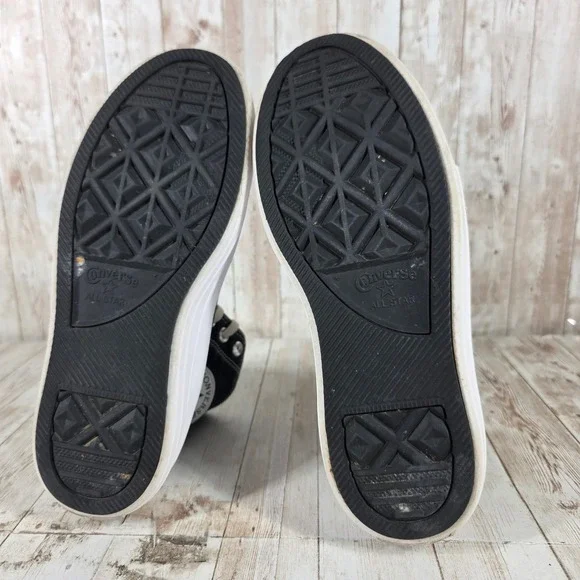 Converse Chuck Taylor All Star Move High Top Platform Sneakers Black 568497C 8W - Picture 7 of 8